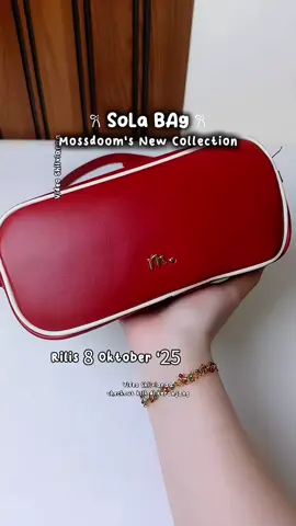 New Collection Dari Mossdoom, Sola Bag, Tas Wanita Multifungsi dan Cantik. Ini warna Crimson ya... Cakepp ❤ Jangan Lewatkan ! Rilis 8 Oktober 2025 #mossdoomsolabag #taswanita #tasmossdoom #shoulderbag #PromoGuncang1010 