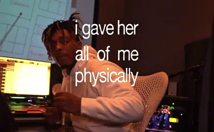 Gave Her All Of Me#juicewrld #unreleased #999 #fyp #lyricsvideo 
