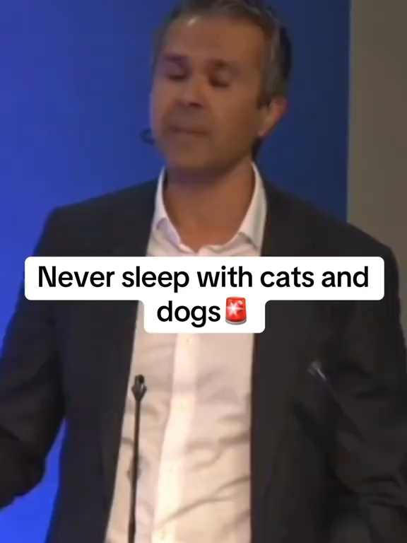 Never sleep with cats and dogs