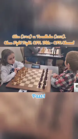Alice (1746) vs Tweedledee (1253). Chess Fight Night. CFN. Blitz - CFN Channel #chesstop#chess#viral