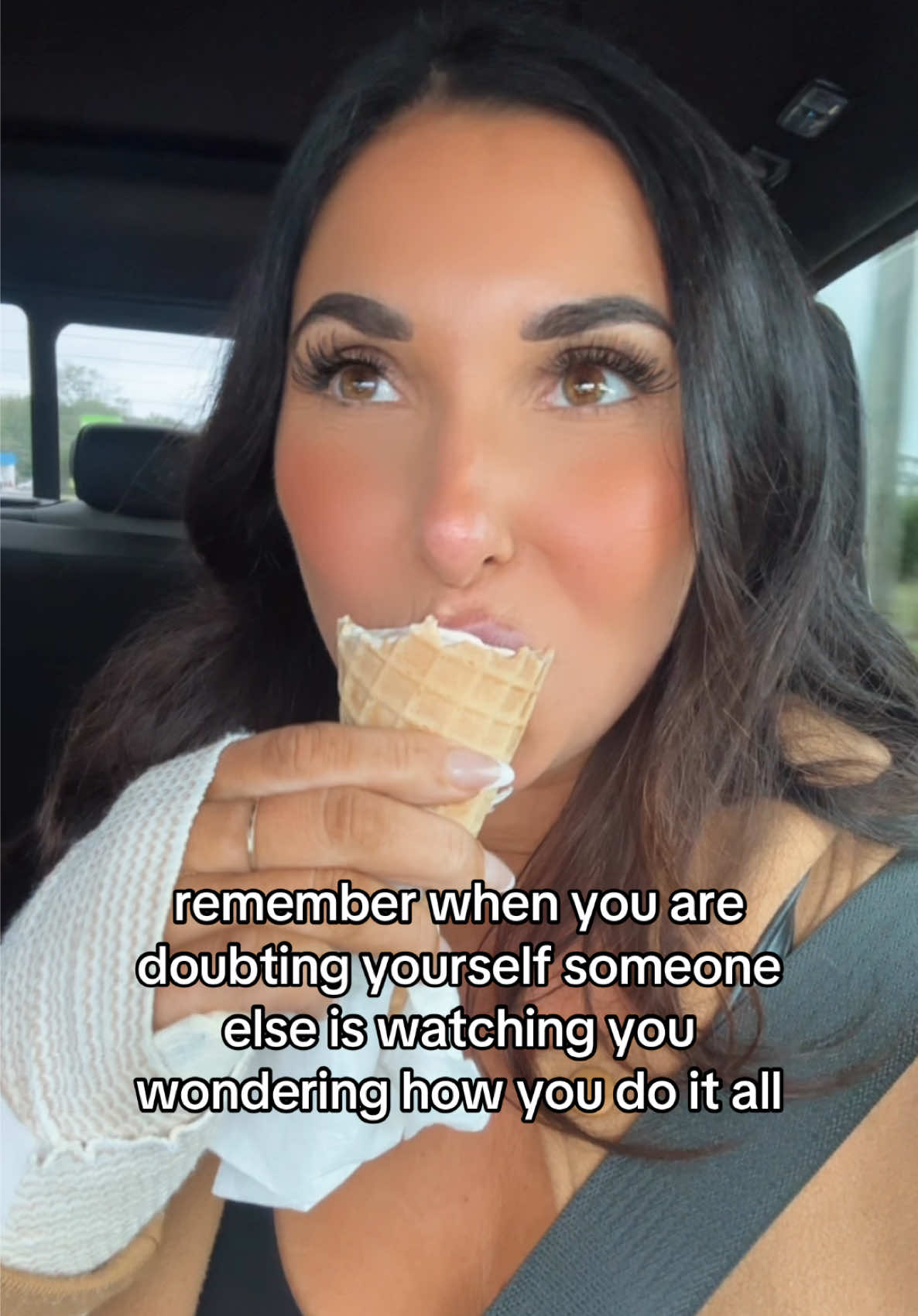 🥰 #itoldyouthings #wordsofaffirmation #healingera #motivational #icecream