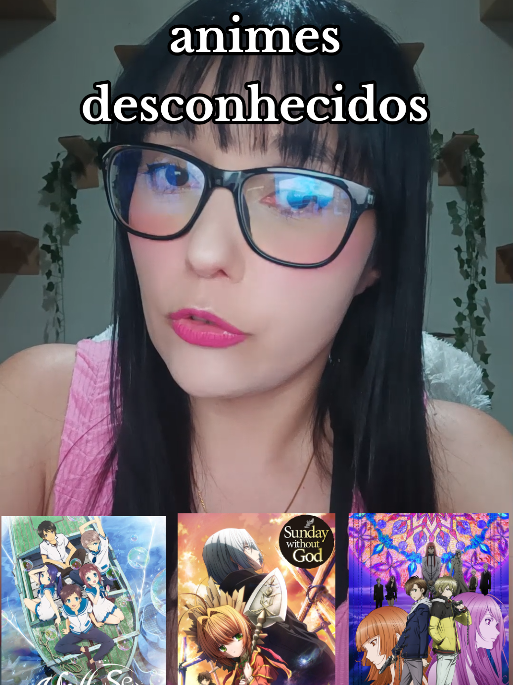 O primeiro é um drama/slice of life com leve romance (metade deles para no tempo por e outra segue e eles se reencontram depois mas uns cresceram e outros não... aí os crushes, as vivências, tudo muda!), os outros dois falam sobre fim dos tempos e tem premissas muito interessantes! #animerecommendations #naginoasukara #kamisamainainichiyoubi #zetsuennotempest #anime 