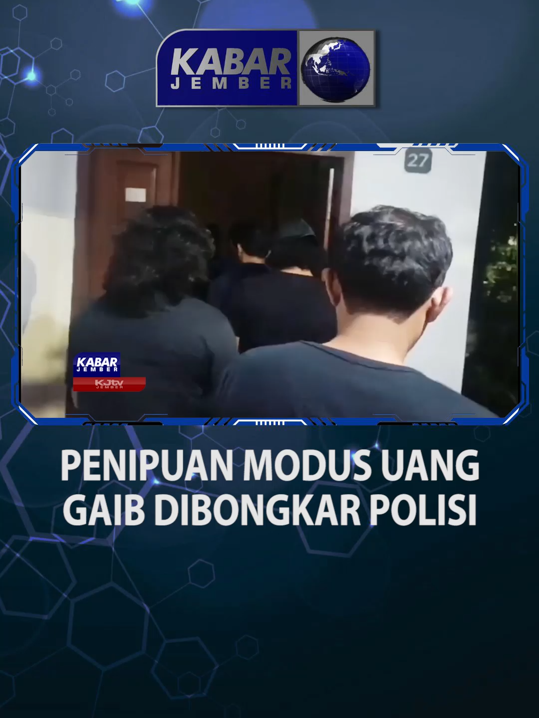 #kabarjember #kjtvjember #kreasiuntuknegeri #jember #beritaterkini #beritaviral #tiktokberita #penipuan #uanggaib #uanggaibnyata