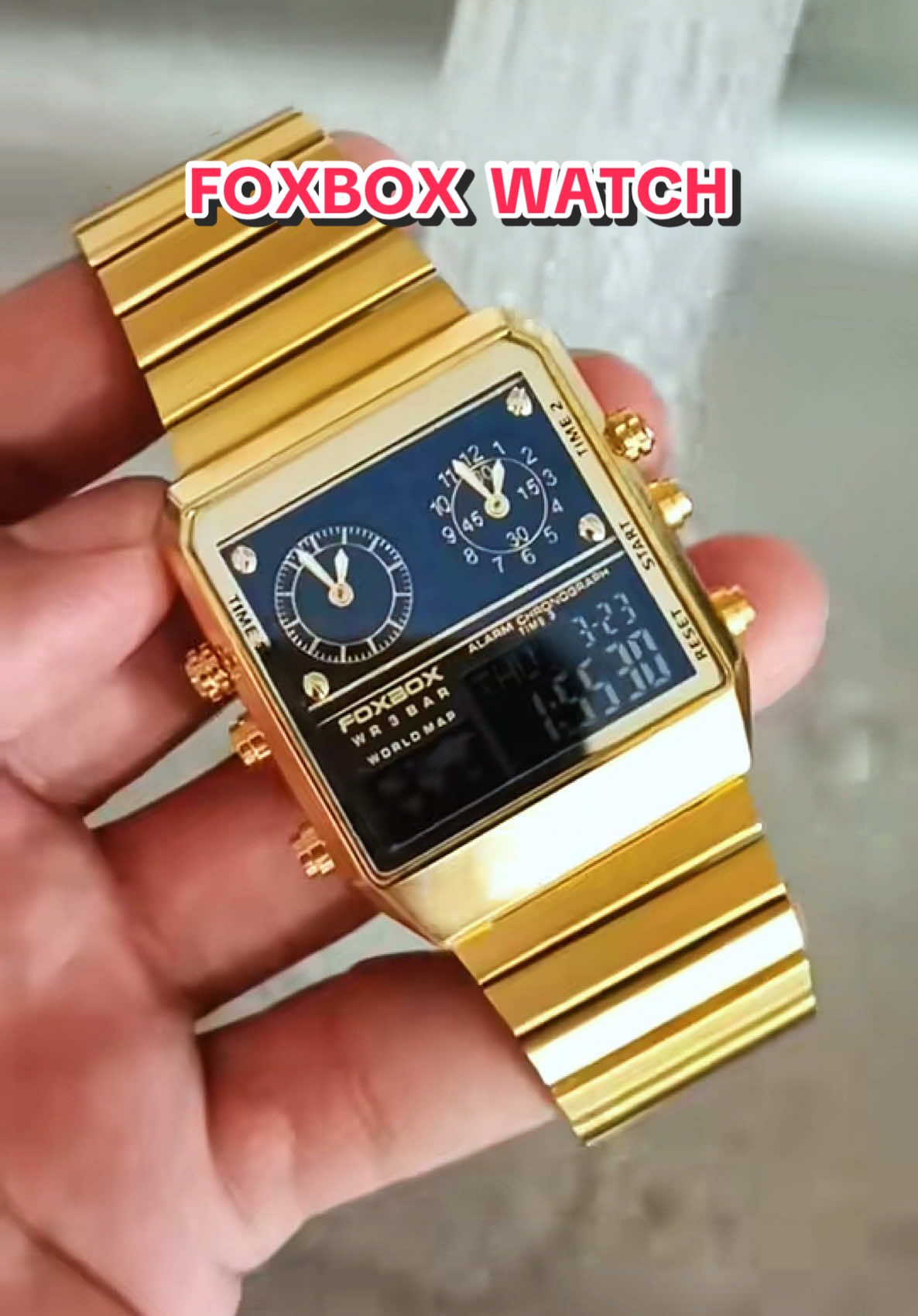 Original Foxbox watch for men, new luxury watch for men, trendy watch for men, fashionable watch for men. #foxboxwatch #watch #watches #fashionwatch #luxurywatch 