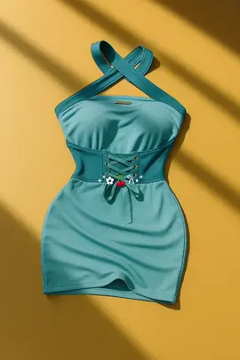 Dress Halter Sexy ,Cuma 35 k 😍😘  #dresshalter #dressbodycon 