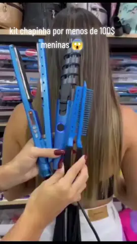 Dê uma olhada em kit Chapinha Profissional Prancha Titânio 110V/220V OFERTA por R$74,25. Compre na Shopee agora! https://s.shopee.com.br/3fuhL8opg#chapinha 