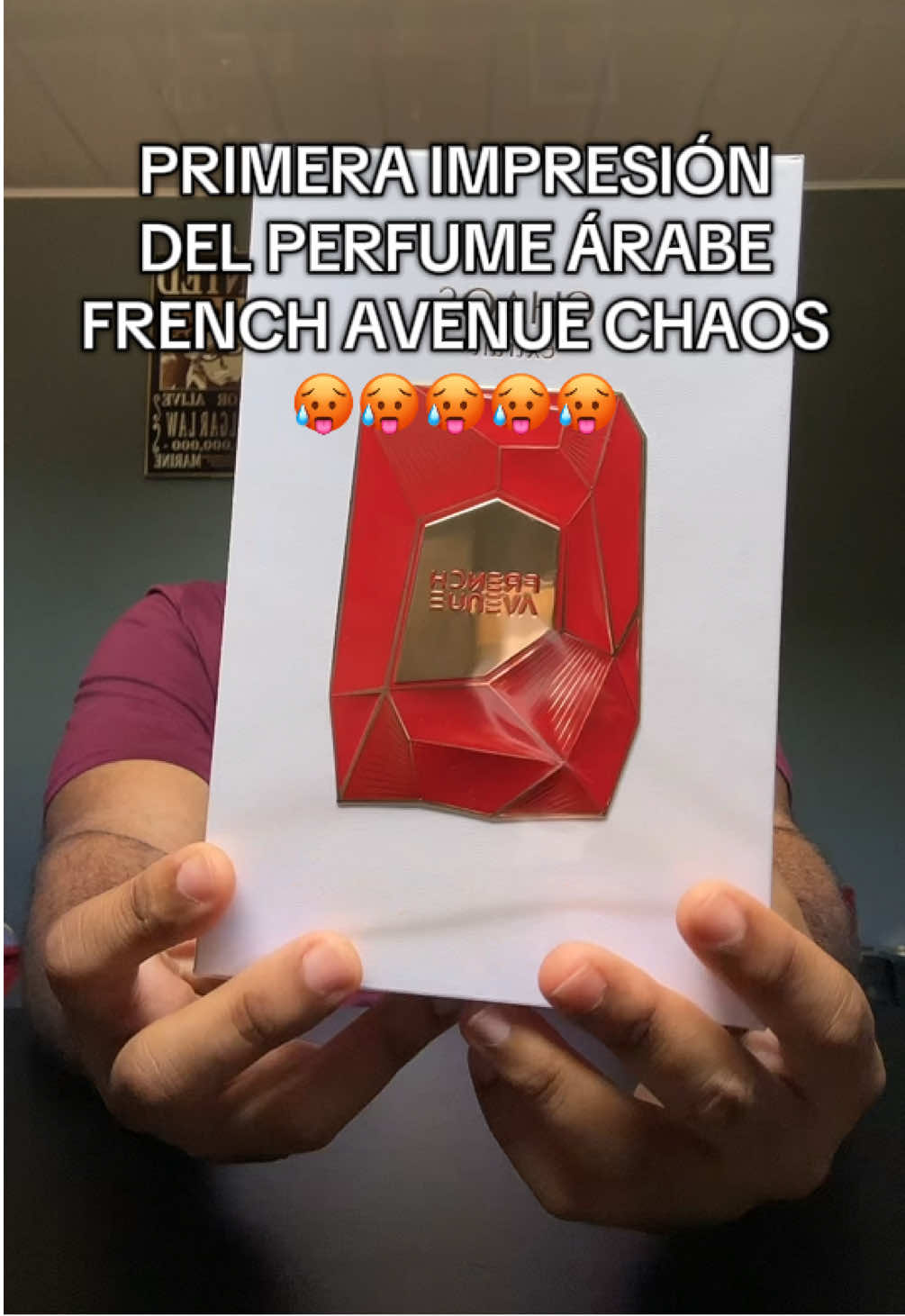 Primera impresión del perfume árabe de French Avenue, Chaos Extrait 🔥🔥 #parati #perfumetiktok #fragancias #perfumesmasculinos #perfumesarabes 