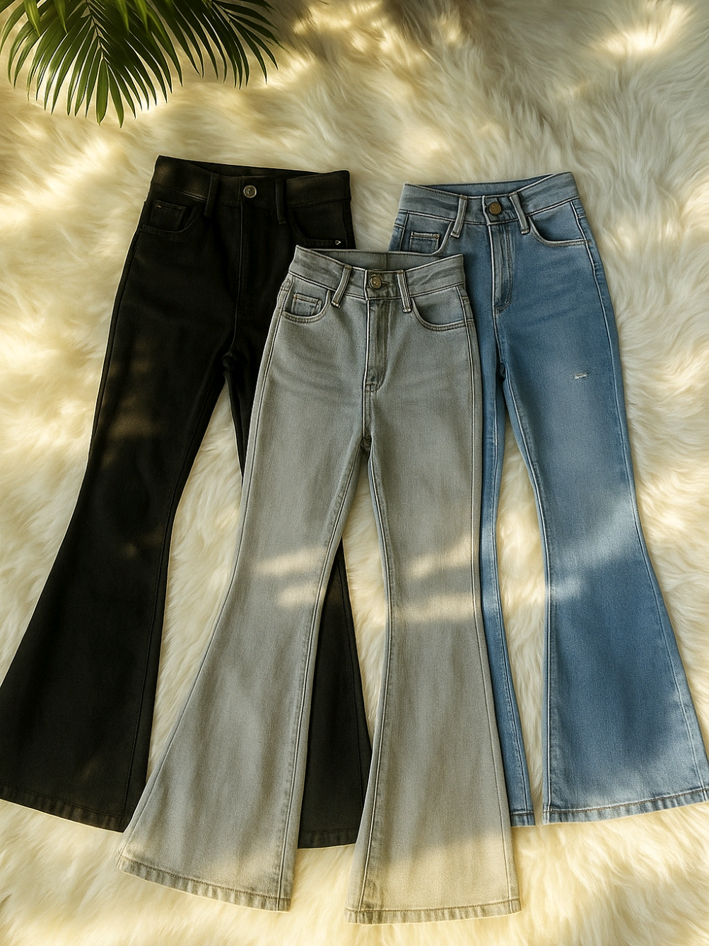 Highwaist Cutbray Jeans Wanita#celanawanita #celanawanita #fypage #fyp 