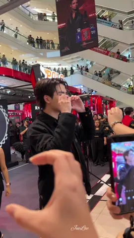 Me: Asking Ping to do a heart 🫶 Ping: All Wesley 🫵 55555555 #PoloRedxPing #PingKrittanun