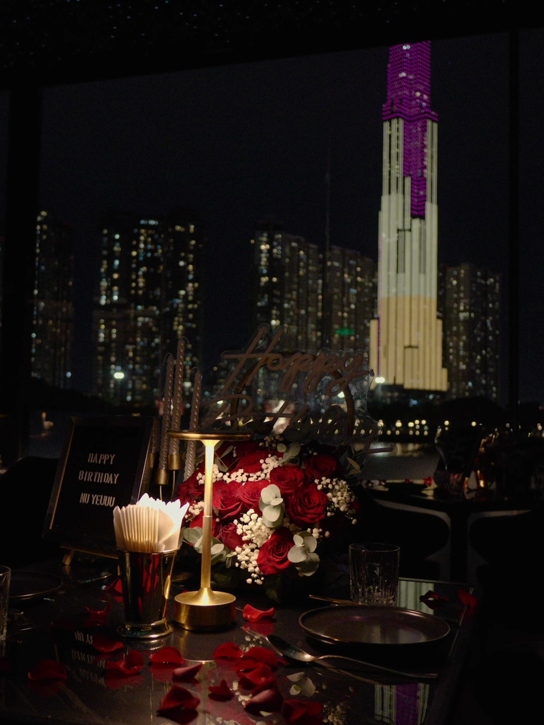 𝗪𝗛𝗘𝗡 𝗧𝗛𝗘 𝗟𝗜𝗚𝗛𝗧𝗦 𝗖𝗢𝗠𝗘𝗦 𝗢𝗡, 𝗛𝗢𝗦𝗛𝗜𝗬𝗢 𝗔𝗪𝗔𝗜𝗧𝗦✨ #HoshiyoDiningLounge #Birthdaymagic #SophisticatedDining #SushiLovers #CherryBlossomVibes #RelaxAndUnwind #LuxuryDining #hoshiyo #japanvibes