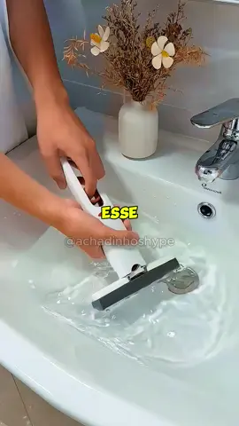 Mini Esfregão Mop Absorvente Auto-Squeeze Limpeza Retratil. #mope #limpar #tiktok99superofertas #tiktokshop #mini 