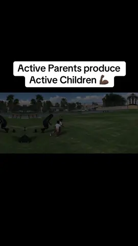 I refuse to raise Obese Children 🚫 , are you An active parent ? #fyp #family #Fitness 