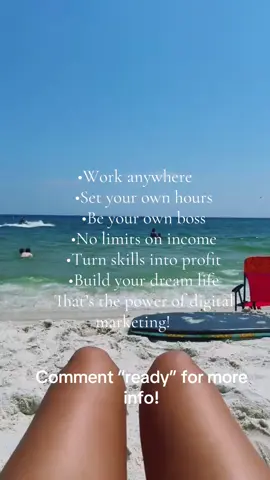 Work when you want, where you want, and build the life you actually want! #digitalmarketing #fyp #financialfreedom #viral #makemoneyonline 