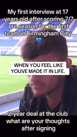 Boyhood club debut at 18 as professional footballer @Birmingham City FC to then never playing in the championship again.  For the footballers out there going through ups and downs through there career we will be sharing the truths, the pain and the victory’s.  #proffesionalfootballer #footballer ##birmingham #birminghamcity #bcfc 