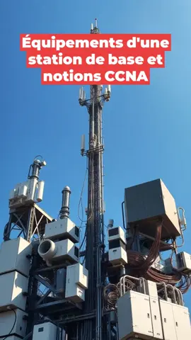 Découvrez les secrets des stations de base ! Quels équipements vous surprennent le plus ? 📱 #Technologie #Réseau #Innovation 🎉 #Tech #DIY 