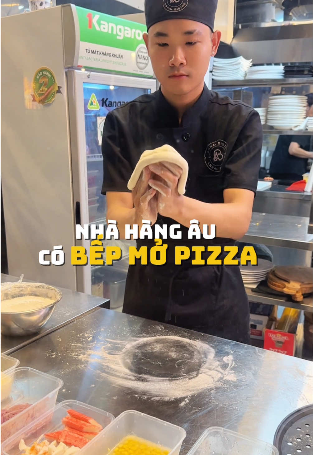 Nam Định đã xuất hiện Bếp mở Pizza đầu tiênnn tại Anna Bistro ☺️ #reviewnamdinh #nadiagency #foodtournamdinh #ancungtiktok #namdinhcogi 