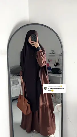 Membalas @ifaaja🌼  uda aku masukin keranjang abaya dan fk nya ya🤗✨