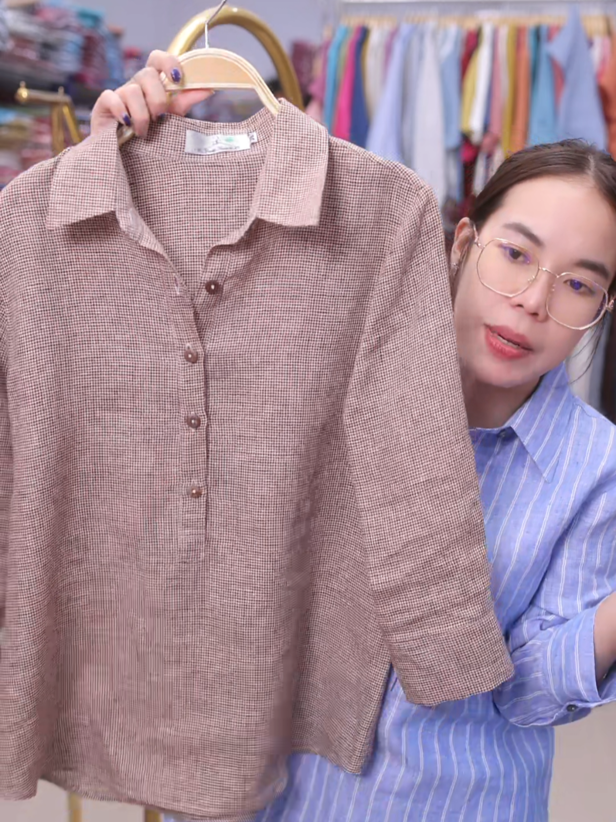 เสื้อนิวโปโล ทอลาย #ร้านสก็อตเฮ้าส์ #scotthouse #ผ้าลินินแท้100 #เซ็ตลินิน #หลายสีหลายไซส์ 