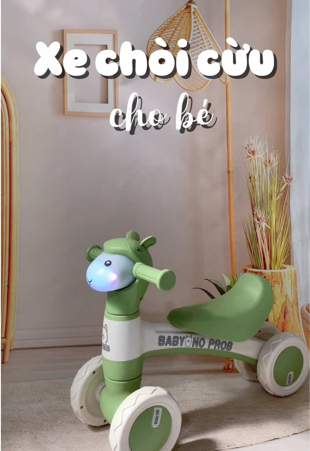 Xe này bé dễ ngồi, dễ tập chòi chân lắm nè mấy mom  #xechoichanchobe#xechoichobe#xechoichan#dochoitreem#dochoichobe 