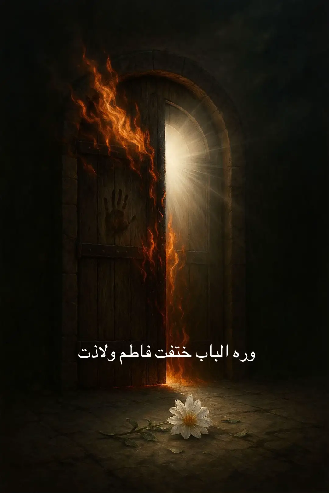 #وره_الباب_اختفت_فاطم😭🖤❤️‍🔥💔 #فاطمة_الزهراء #باسم_الكربلائي #باب #استشهاد_فاطمه_الزهراء_ع_كسر_ظلعها_😭 
