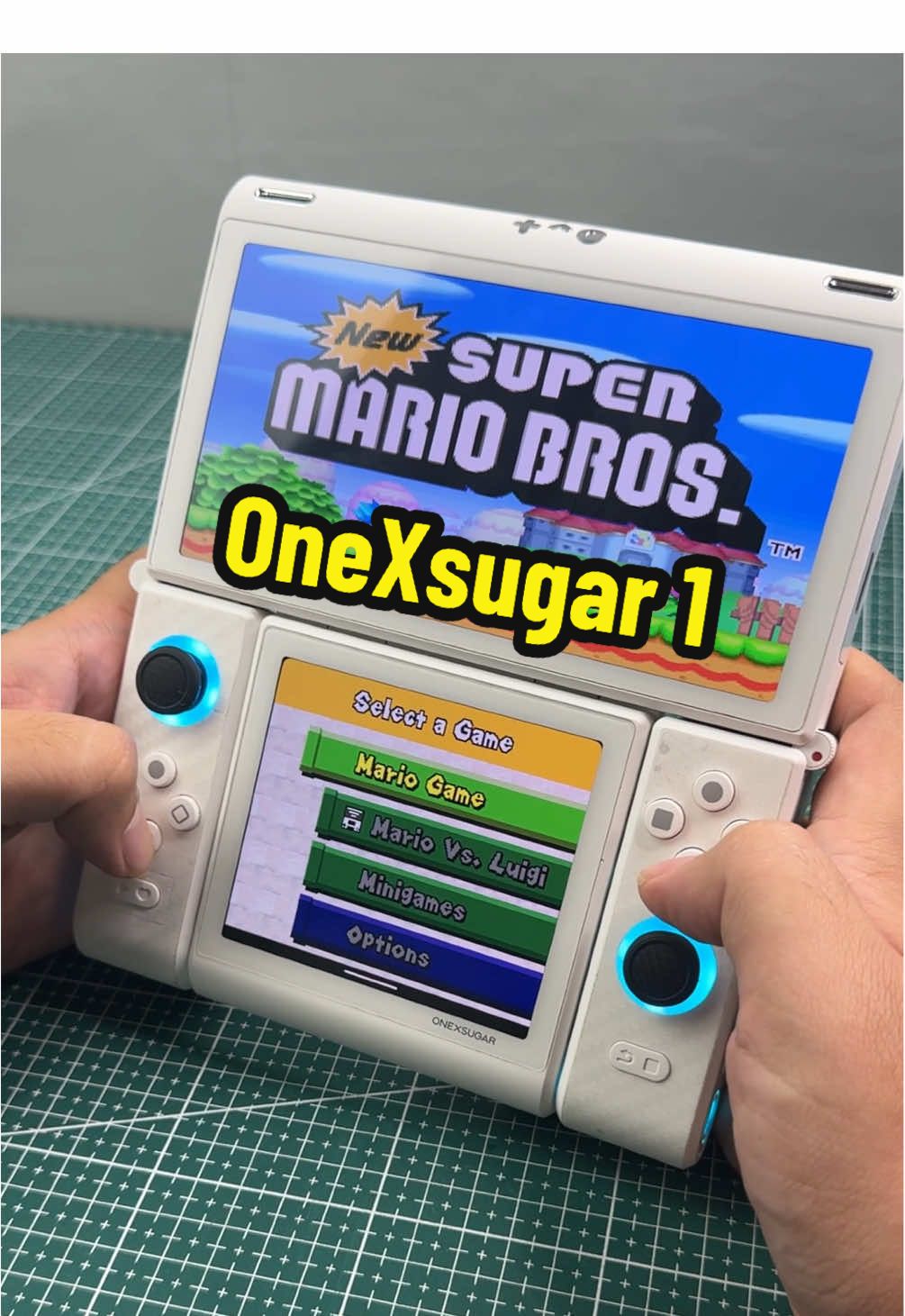 New Super Mario Bros. - OneXsugar 1 #Gadgetdoor #เครื่องเกมพกพา #onexsugarsugar1 