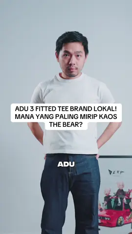 Gua bandingin 3 kaos fitted tee lokal! Kalo lo punya pendapat lain langsung aja gas di komen!