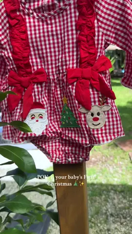 #christmasbaby #babygirl #babyoutfit #cutebaby #babygirloutfit