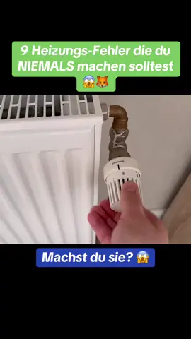 Hast du das auch immer falsch gemacht? 😱🦊 #lifehacks #tippsundtricks #heizung 