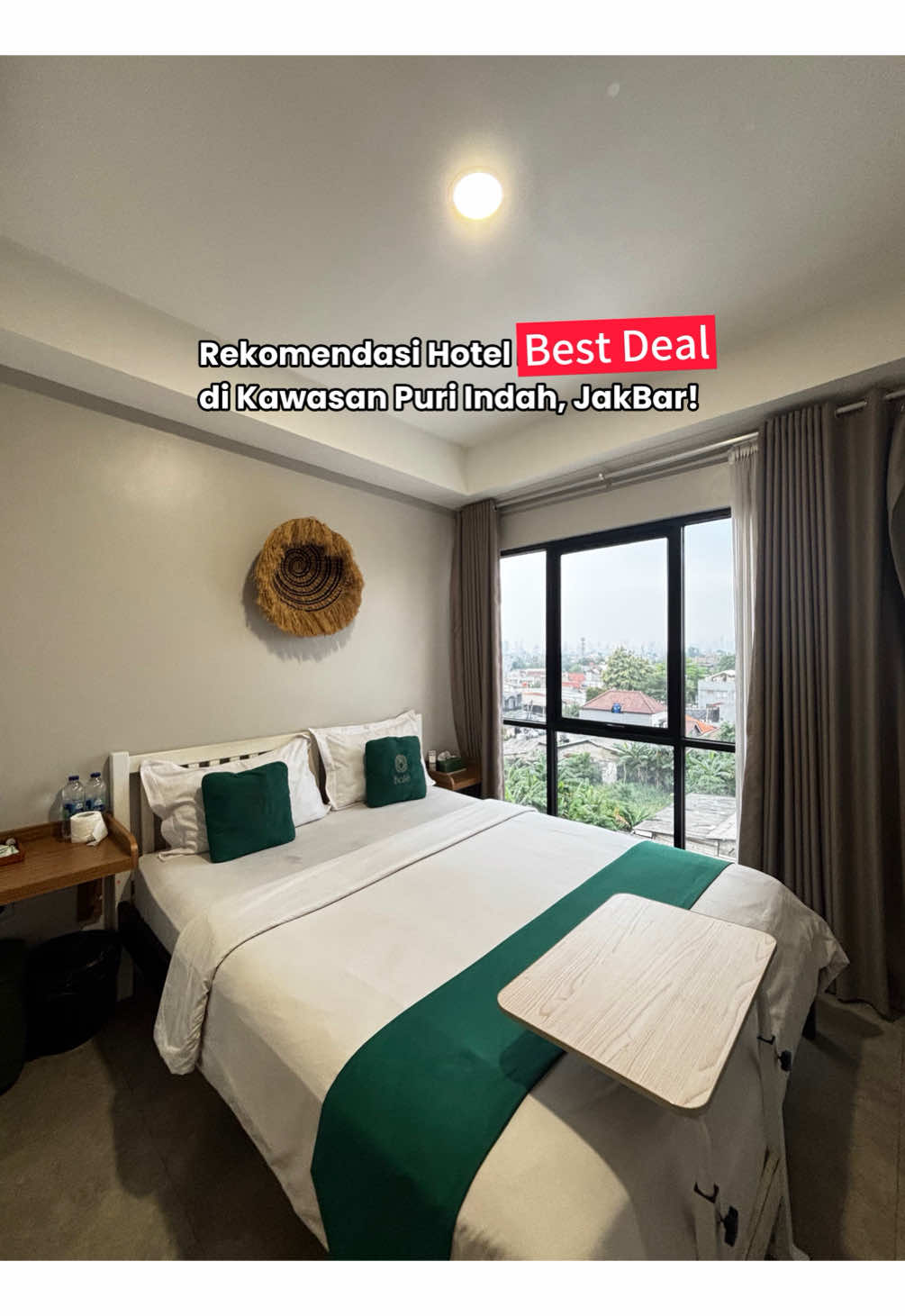 Rekomendasi Hotel Best Deal di Kawasan Puri Indah, JakBar! ✨ Staycation hemat, lokasi Strategic Location (dekat mall!), dan pasti Safe Stay. Budget Hotel yang bikin liburanmu makin seru tanpa khawatir dompet tipis. Pesan sekarang bisa lewat via RedDoorz App ya dan jangan lupa masukin kode promo YUKNGINEP. Selamat liburan!🥳 #BukaSemuaPintu #RedTravelers #URBANVIEWPuriIndah