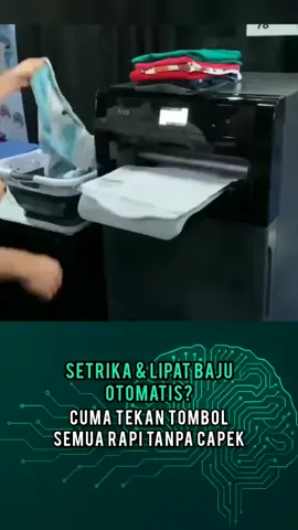 BARU Pertama di Indonesia Mesin Robot Lipat Pakaian & Setrika Pakaian Otomatis. Harga Rp.3.750.000 Gratis Ongkir Spesifikasi -Dimensi 125cm x 70cm x 60cm -240watt -berat 29'5kg -garansi Resmi 2 tahun Cocok untuk laundry & ibu rumah tangga Melayani pemesanan diluar kota. Pembayaran melalui via Transfer & garansi 100% uang kembali apabila barang tidak sampai.🙏🙏🙏 Dalam waktu berapa detik pakaian sudah disetrika dan terlipat dengan rapi. Alat dengan dimensi 125 cm x 70 cm x 60cm ini bahkan punya fungsi untuk melicinkan pakaian serta memberikan parfum pada baju!.  Selain itu alat ini juga mudah dipindahkan sebab beratnya hanya berkisar 29,5 kg. tidak hanya itu, alat yang cocok bagi ibu rumah tangga ini menyetrika dengan metode uap dengan waktu yang cukup cepat, hanya  20-30 detik untuk satu pakaian. _Buruan jangan sampai ketinggalan_ Selamat..!!berbelanja langsung di PT PERUSAHAAN kami & siap melayani pemesanan diluar kota & negeri  Kota Tidak Usah Berkecil Hati,Kami Juga Melakukan Penjualan Secara Online??Barang Bisa Di Kirim Melalui J&T , JNE, ekspedisi & Cargo ✈️ #mesin #baju #fypage #otomatis #fyppppppppppppppppppppppp #lipat 