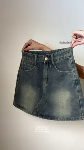 @Areum •｡ꪆৎ ˚⋅ affordable denim skort🎀🌷 #denimskort #skorts #fyp #denimskirt #denimskorts 