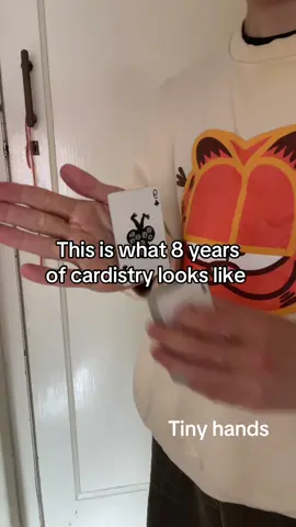 8 years well spent on shuffling cards?? #cardistry #fyp #magic 