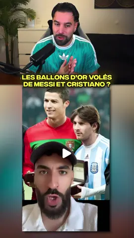 Les ballons d’or volés de Lionel Messi et Cristiano Ronaldo ? 😱⚽️ @yanisvox.fútbol ⚽️ 