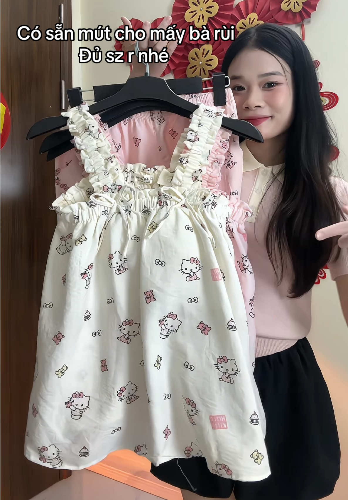 Đồ ngủ nữ hai dây bản to #met56phoido #setdoxinh #settieuthu 