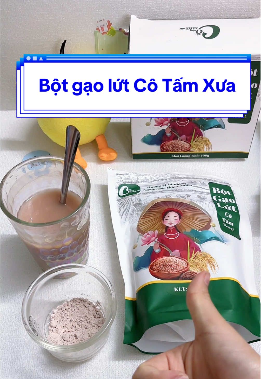 Giẻm kí an toàn cùng bột gạo lứt Cô Tấm Xưa #thuongne_68 #botgaolut #botgaolutcotamxua #giamcan #giamcanantoan 