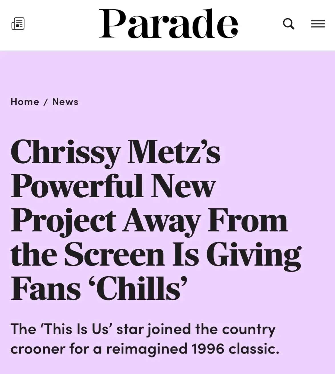 We’re givin’ em chills @Chrissy Metz! Y’all keep streaming and downloading “She Wants To Be Wanted Again” #90scountry #classiccountry #newmusic #duets 