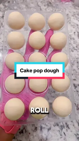 Cake pop dough. #cakepopdough 