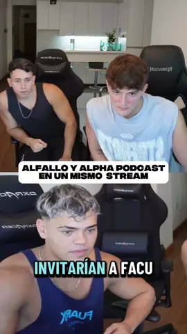 alfallo y alpha podcast en un mismo stream #competencia #posing #fitnessargentina #podcast 