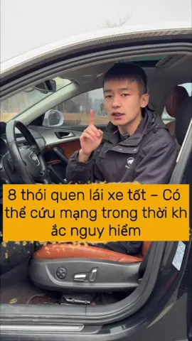 Bạn có chắc mình biết hết 8 thói quen lái xe giúp giữ an toàn? 👉 Xem để biết mình còn thiếu cái nào! #LearnOnTikTok #xehoi #kienthucxehoi #laixeantoan 