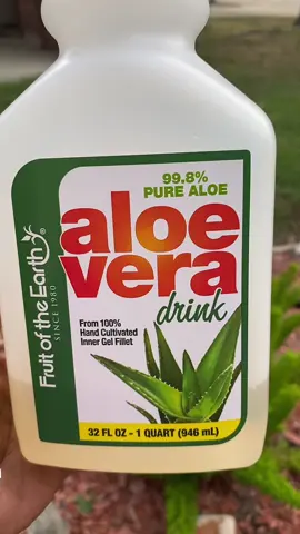 Aloe Vera Juice #hairgrowth #moisture #hydration #guthealth #aloevera 