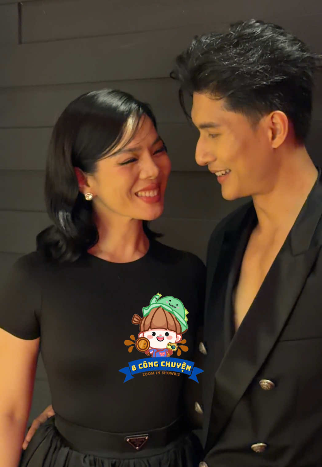 Không ai khác ngoài Lệ Quyên được Lâm Bảo Châu nhìn với ánh mắt si tình đến vậy 😘 #8congchuyen #tiktoknews #lambaochau #lequyen #xuhuong 