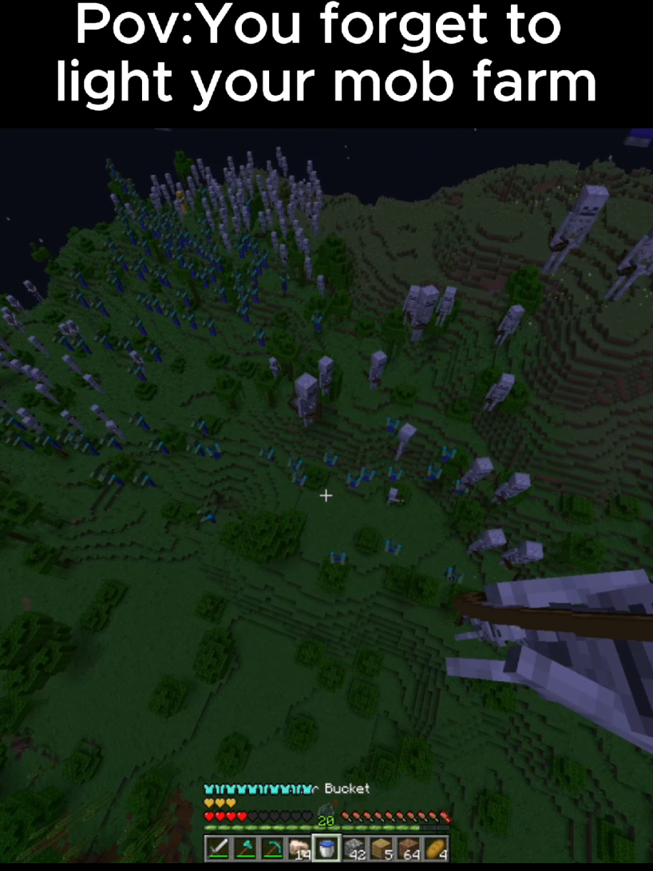 Dont even know how i clutched that #skit #Minecraft #edit #fyp #viral 