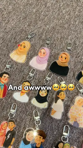 Awww🥺🥺🥺 #keychaincustom #gantungkuncicustom #gantungankuncicustom 