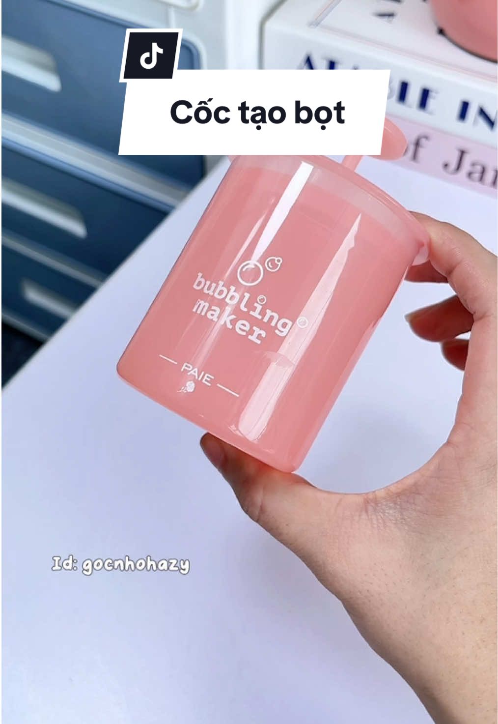 Chiếc cốc nhỏ xíu giúp tiết kiệm sữa rửa mặt, tạo bọt mịn như mây #coctaobot #goclamdep #gocnhohazy #xuhuong #unboxing 