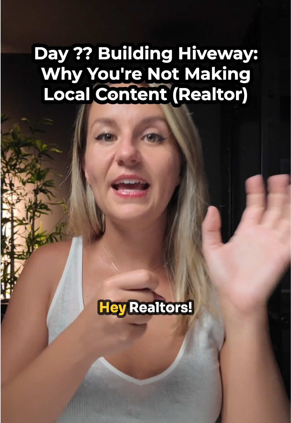 You know you should be creating hyperlocal content, but you're not.  And it's not because you don't want to. It's because it feels overwhelming.  What do you even film?  What do you say?  How long will this take?  So you post another listing or market update instead. But when someone scrolling sees their exact neighborhood, that family restaurant they love, or that hidden spot they drive by, they stop. That's the connection that converts followers into clients.  The problem isn't that you don't get it. It's that you don't have a system.  And Hiveway gives you proven local frameworks you can execute in minutes.  So, no more staring at your phone wondering what to say.  🚀 DM me for early access to Hiveway! #realestatemarketing #socialmediamarketing #videomarketing #realestatevideos #realtortips 