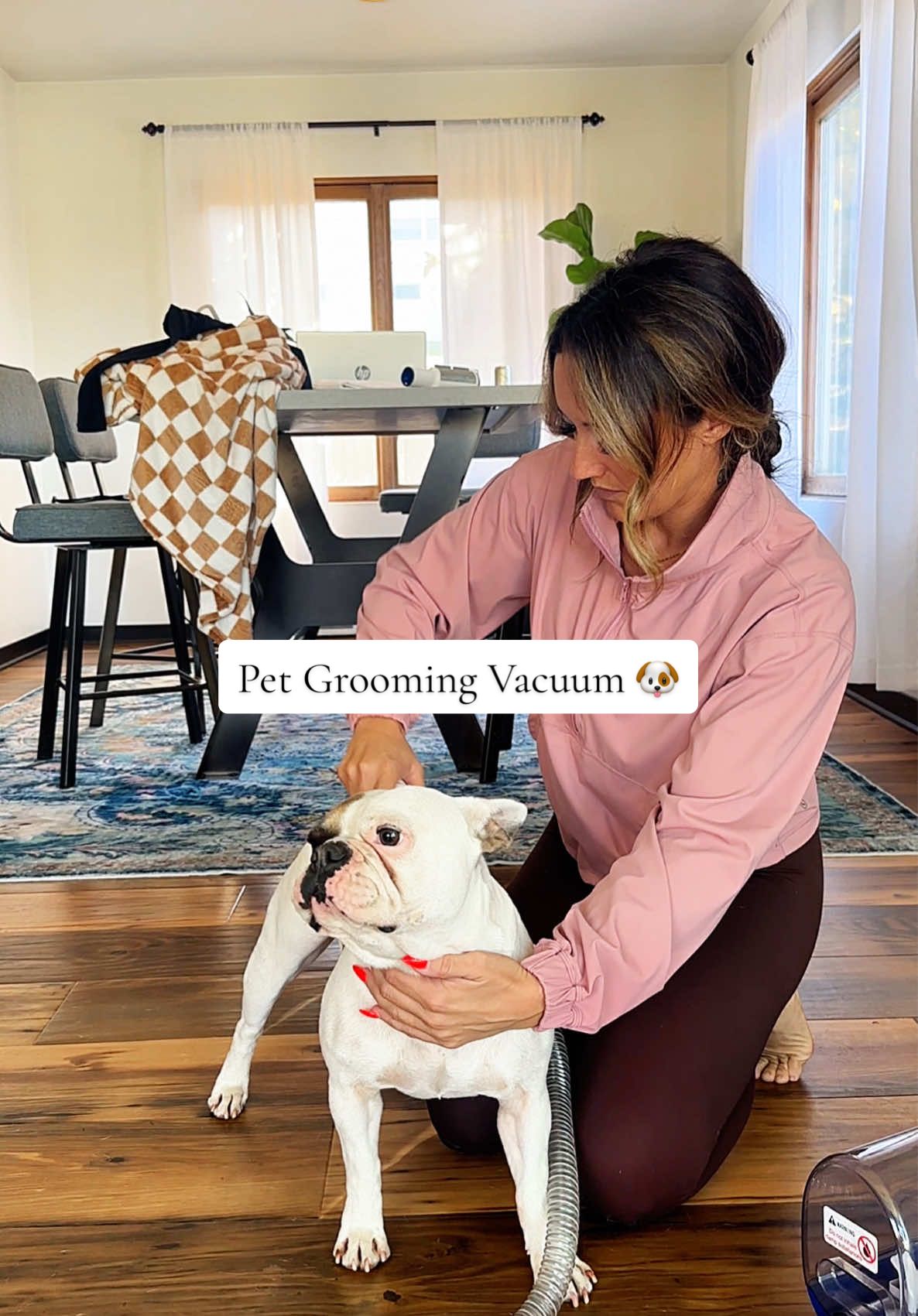 Dog hair literally everywhere? It doesn’t matter if it’s a little or alot, it’s annoying! This dog grooming vacuum is a total MUST HAVE!  It brushes & vacuums at the same time so there’s way less shedding, less cleanup and your pup actually enjoys it. If you’re tired of endless sweeping & lint rolling…this is the easiest way to keep your home clean and your dog happy!  #doggroomingvacuum #pethairsolution #petowners #falldeals #tiktokshopblackfriday