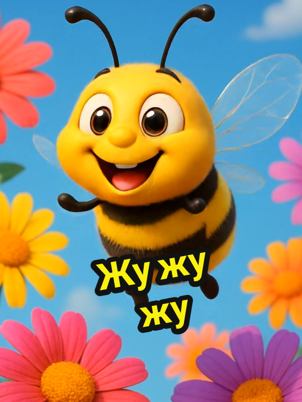 пчёлка жу жу жу. для детей. музыка для детей . в садик школу не хожу.  #пчёлкажужужу #детскиепесни #длядетей #fyp #врекомендации @multiVIKIai 