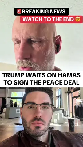 Breaking news 🚨: As global attention turns to the Middle East, former President Donald Trump has stated he is waiting on Hamas to sign a peace deal. The situation remains tense, with many questioning whether history will repeat itself or if this could finally open the door to lasting change. Trump’s message underscores the pressure on Hamas to make a decision that could shape the future of the region. While supporters see this as a potential breakthrough, critics warn that broken promises have marked nearly every past negotiation. All eyes are now on Hamas to see whether they will take the step toward peace or walk away once again. #trump #hamas #peacedeal #middleeast #breakingnews
