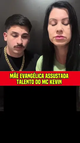 Mãe evangélica se assustada com Mc Kevin ! #mckevin #mckevineterno #funk 