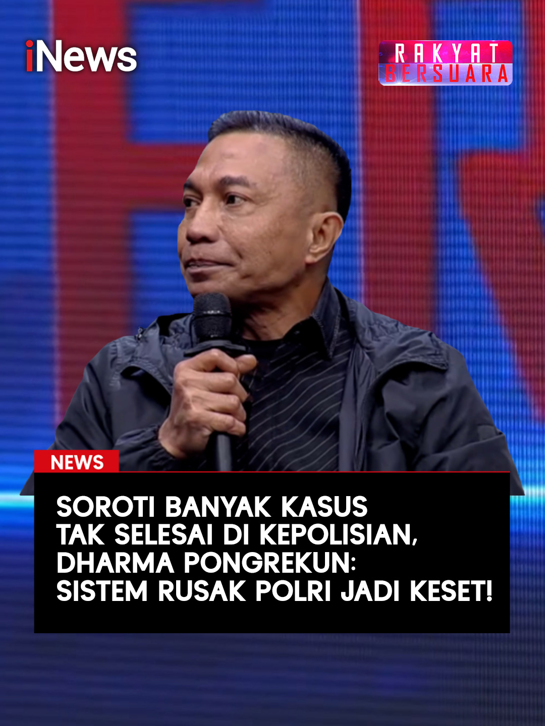 Rakyat Bersuara membahas mengenai isu terkini mengenai, Kapolri Jenderal Listyo Sigit Prabowo yang beberapa waktu lalu mengeluarkan surat perintah terkait pembentukan Tim Transformasi Reformasi Polri. Perbaikan institusi Polri ini berangkat dari kenyataan masih adanya praktek kekerasan dan pelanggaran HAM di tubuh Polri. Hadir beberapa narasumber kredibel di bidangnya, salah satunya Purnawirawan Polri, Dharma Pongrekun yang menyoroti maraknya kasus hukum yang dilaporkan masyarakat yang kemudian diabaikan oleh Polri. Menurutnya, ini semua terjadi karena buruknya sistem di berbagai institusi. Saksikan selengkapnya hanya di  https://www.youtube.com/live/M1rf1DOwv1M?si=kOUQA1pQhuOCa5eW #iNews #RakyatBersuara #Polisi #Polri #reformasipolisi